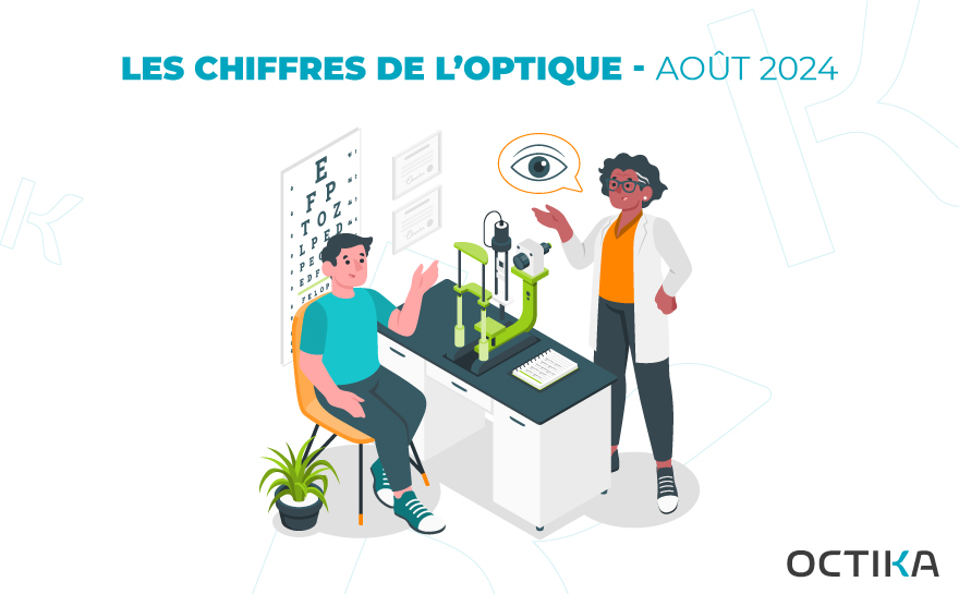 Les chiffres de l'optique - Août 2024 : Infographie contactologie, le profil des porteurs​